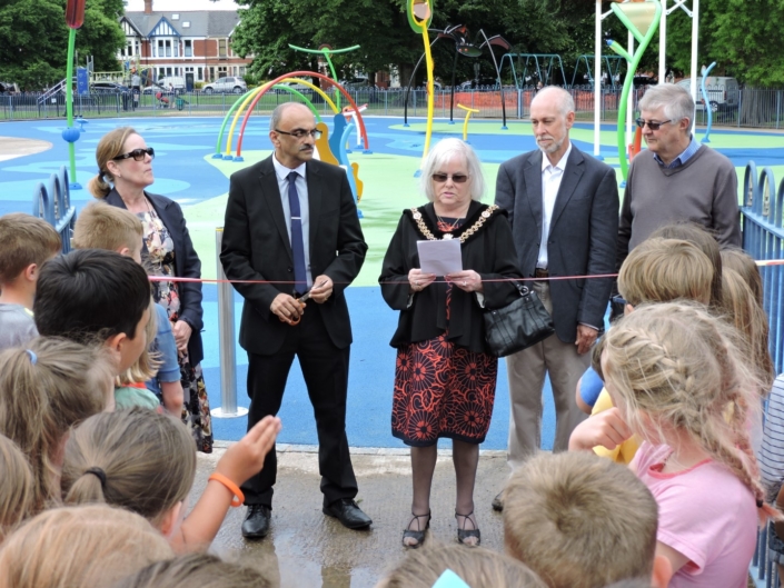 Victoria Park Splashpad, Cardiff