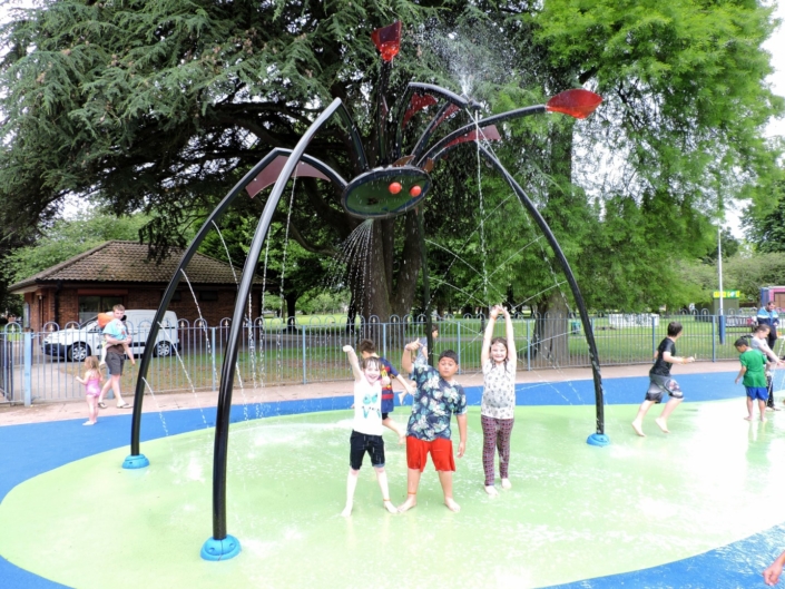 Victoria Park Splashpad, Cardiff