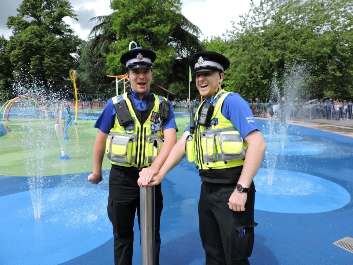 Victoria Park Splashpad, Cardiff