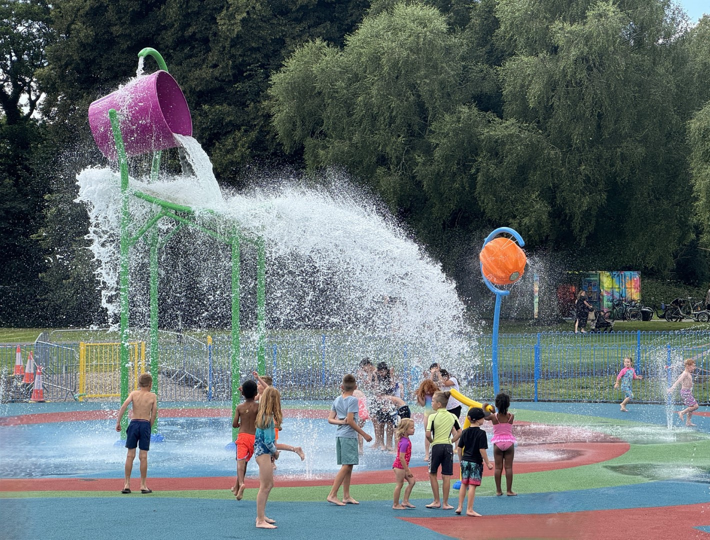 Water Play at Tredegar Park 5
