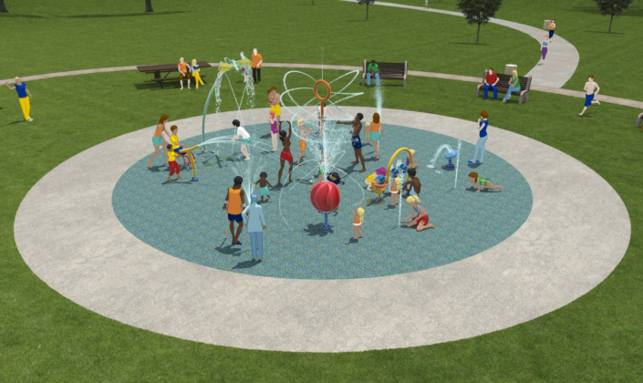 Danson Splash Park Danson Park Design