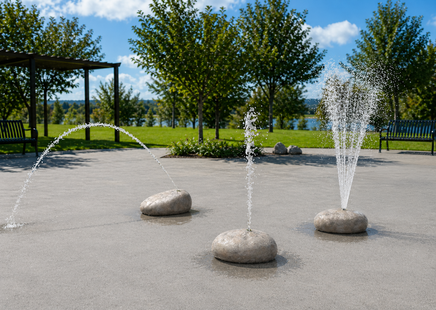 3 SPRAY STONES